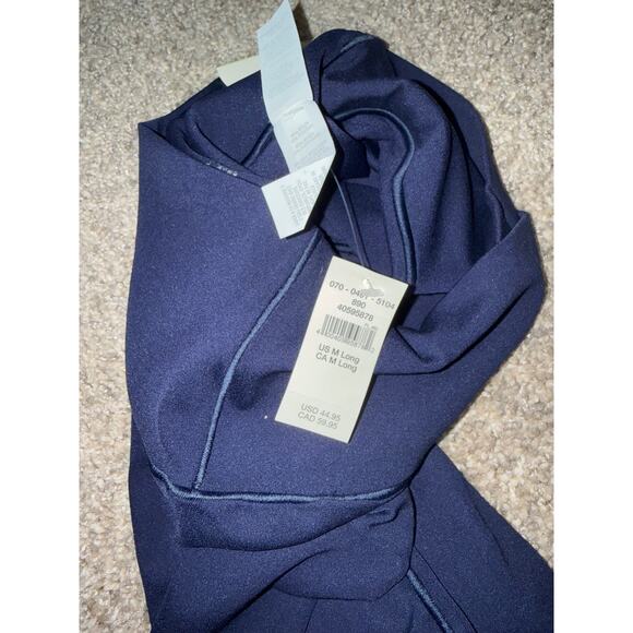 NWT! Aerie - Real Me High Waisted Crossover Legging - Royal Navy, Medium Long - Picture 6 of 6